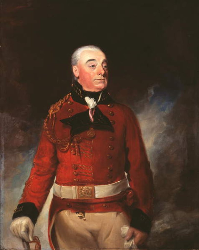 Detail of Lieutenant-General Thomas Scott, Army Staff, 1817 by William Nicholson