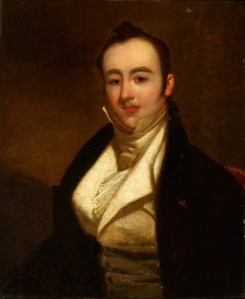 Detail of Sir William Hay MacNaghten Bt, Bengal Civil Service, 1840 circa by Unknown Artist