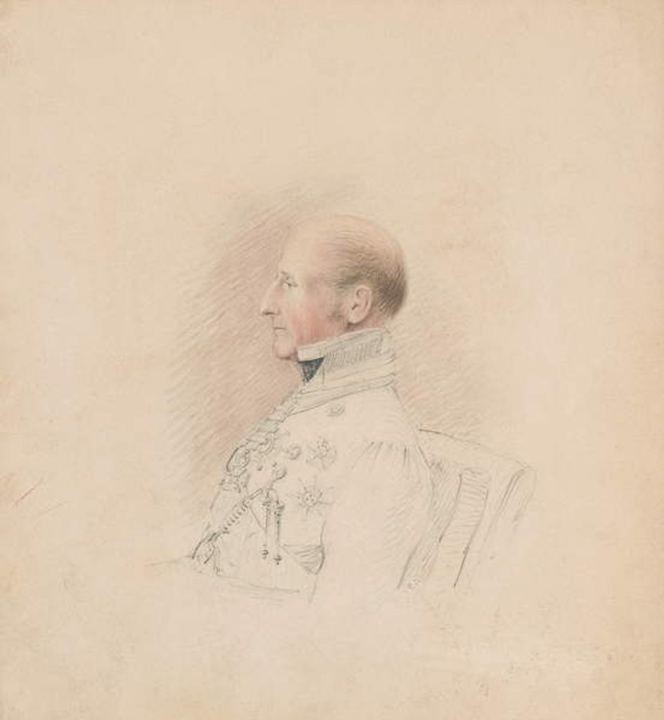 Detail of Brigadier-General Sir Galbraith Lowry Cole, c.1835 by Unknown Artist