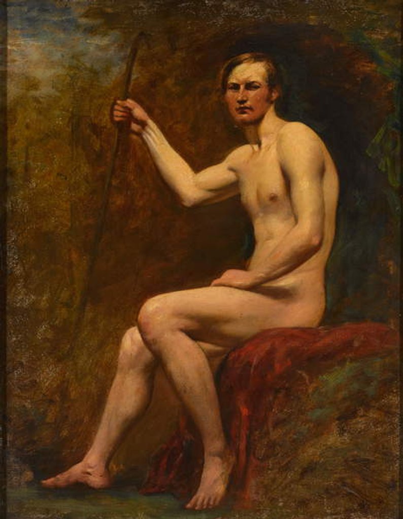 Detail of Guardsman Higgins, c.1830 by William Etty