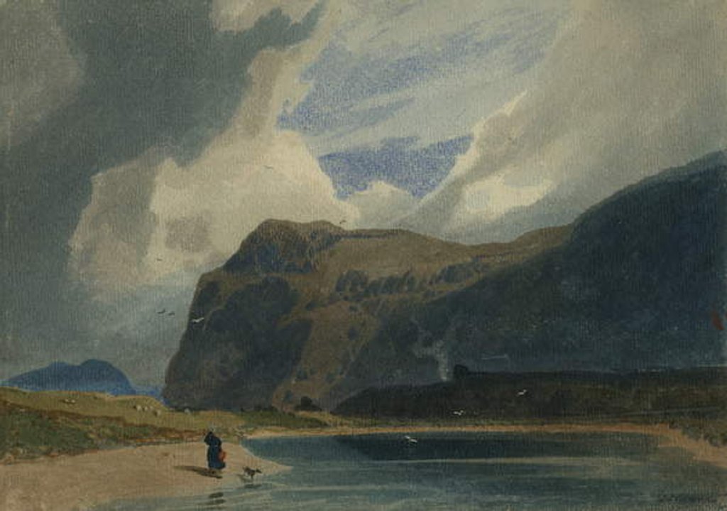 Detail of Mountain Scene in Wales, 1810 by John Sell Cotman