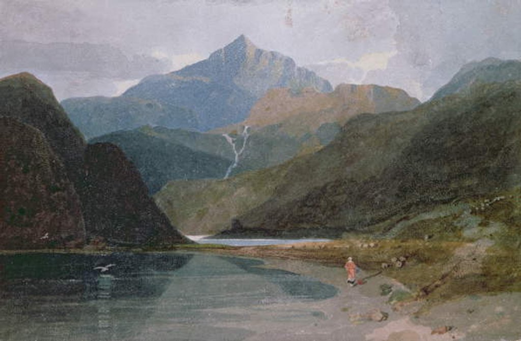 Detail of Snowdon, North Wales by John Sell Cotman
