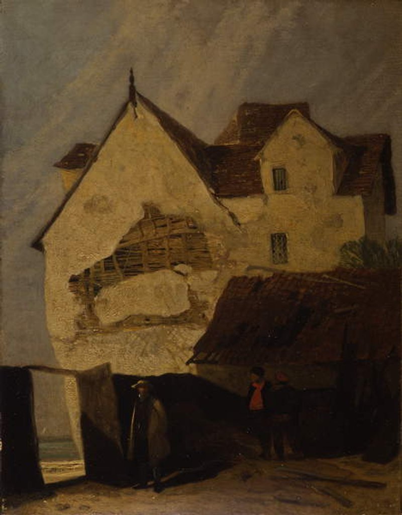 Detail of Old Houses at Gorleston by John Sell Cotman