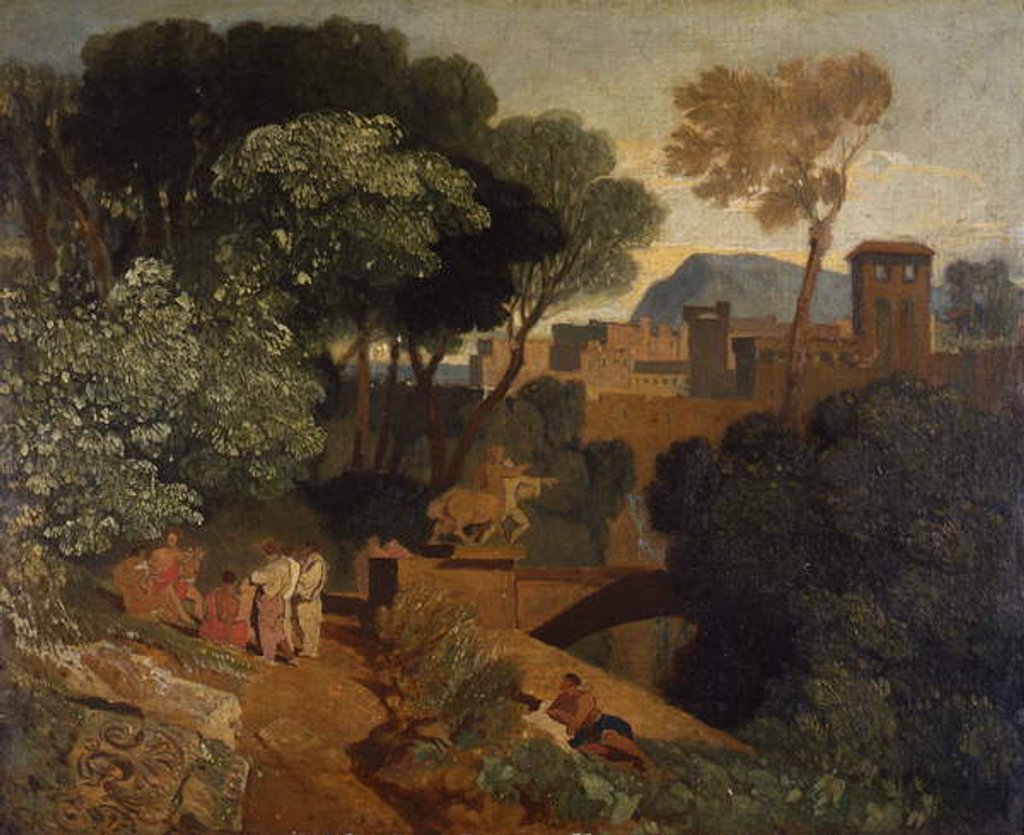 Detail of The Judgement of Midas by John Sell Cotman