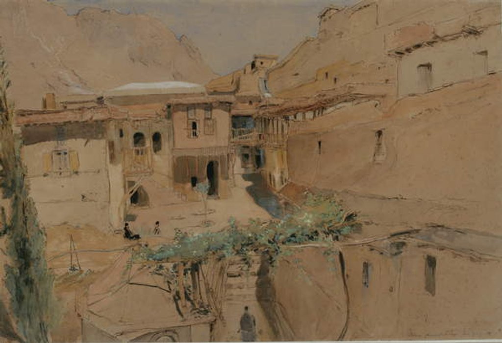 Detail of Interior of a Convent, Mount Sinai, 1841 by Edward Thomas Daniell