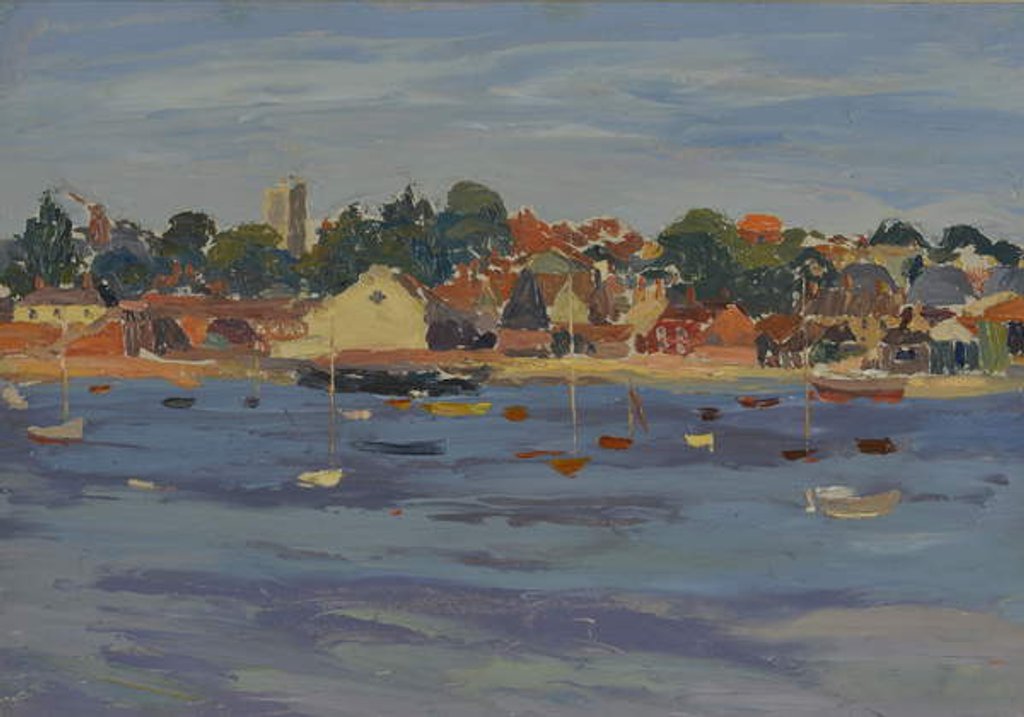 Detail of Blakeney, c.1930 by Henry Clarence Whaite