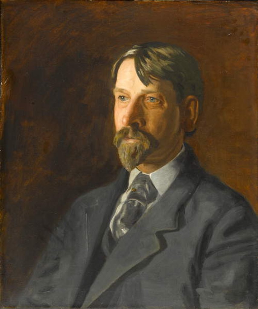 Detail of Dr. Albert c.Getchell, 1907 by Thomas Cowperthwait Eakins