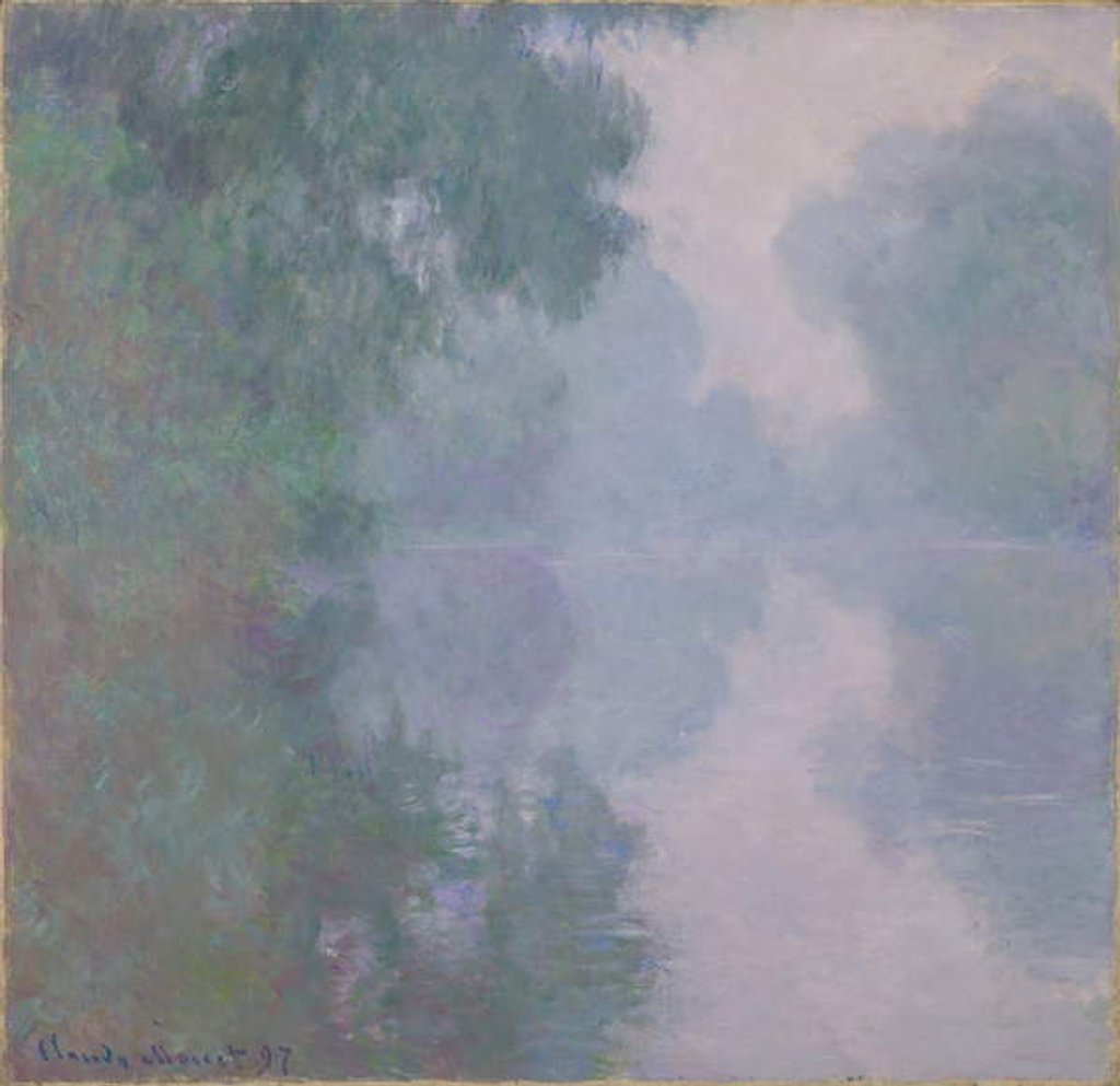 Detail of The Seine at Giverny, Morning Mists, 1897 by Claude Monet