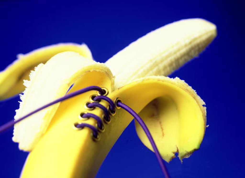 Detail of Banana in a basque, 2000 by Anonymous