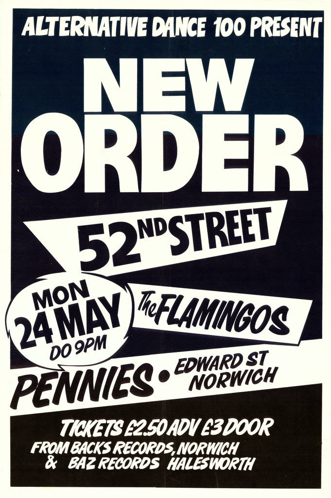 Detail of New Order Poster (1) by Rokpool