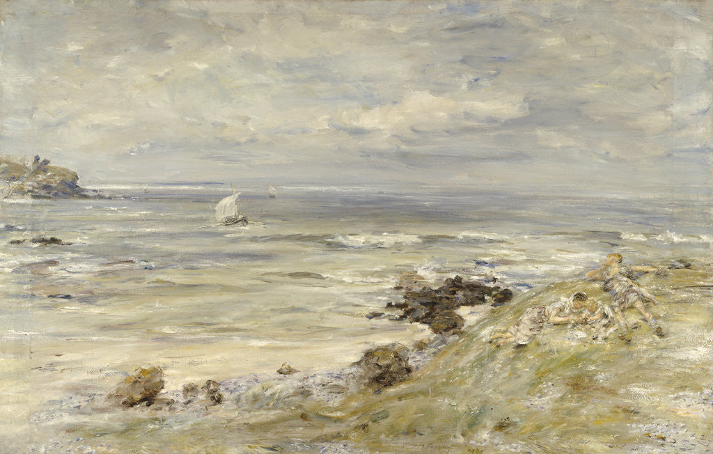 Detail of The Coming of Saint Columba by William McTaggart