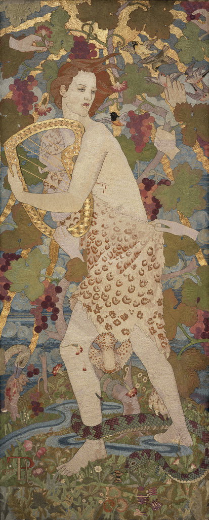 Detail of The Progress of a Soul: The Stress by Phoebe Anna Traquair