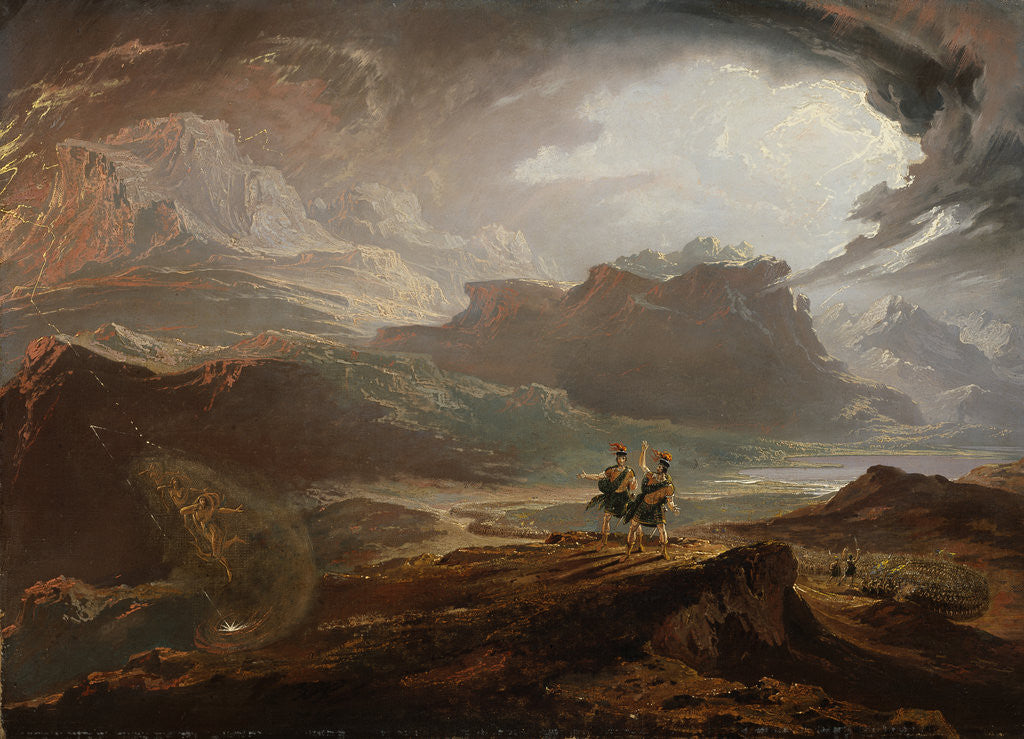 Detail of Macbeth by John Martin