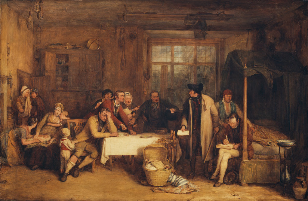 Detail of Distraining for Rent by Sir David Wilkie