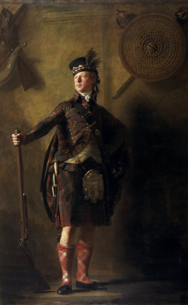 Detail of Colonel Alastair Ranaldson Macdonell of Glengarry (1771 - 1828) by Sir Henry Raeburn