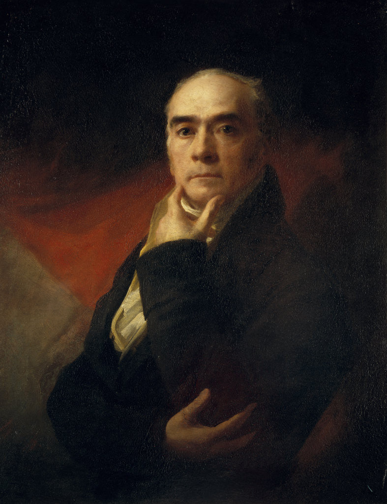 Detail of Self-portrait by Sir Henry Raeburn
