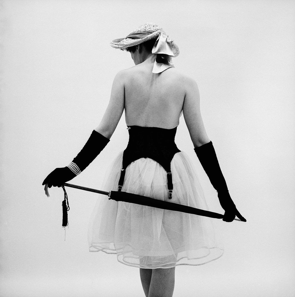 Detail of Erotic woman by Anonymous