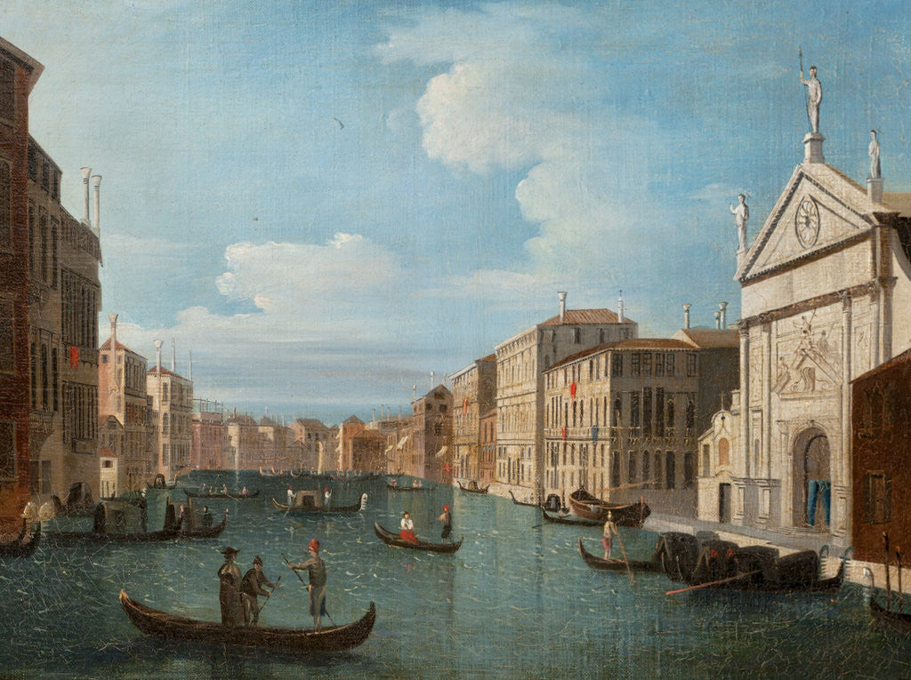 Detail of Grand Canal, Venice by Italian School
