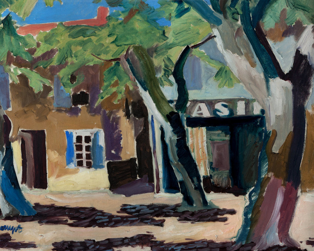 Detail of The Street of Lapalud by Zigmunt Haupt