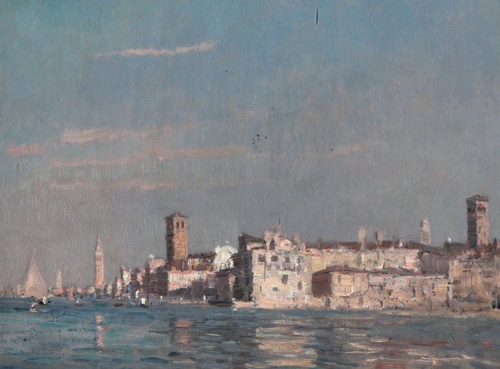 Detail of Venice from the Lagoon by Emma Ciardi