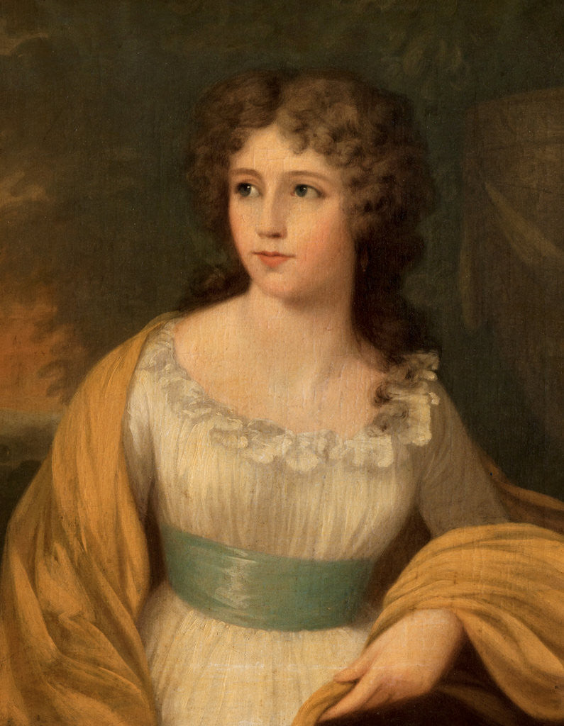 Detail of Anne, wife of James Brodie by British School