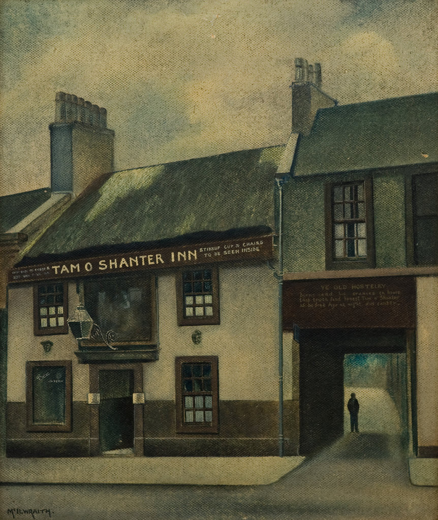 Detail of Tam o' Shanter Pub by William McIllwraith