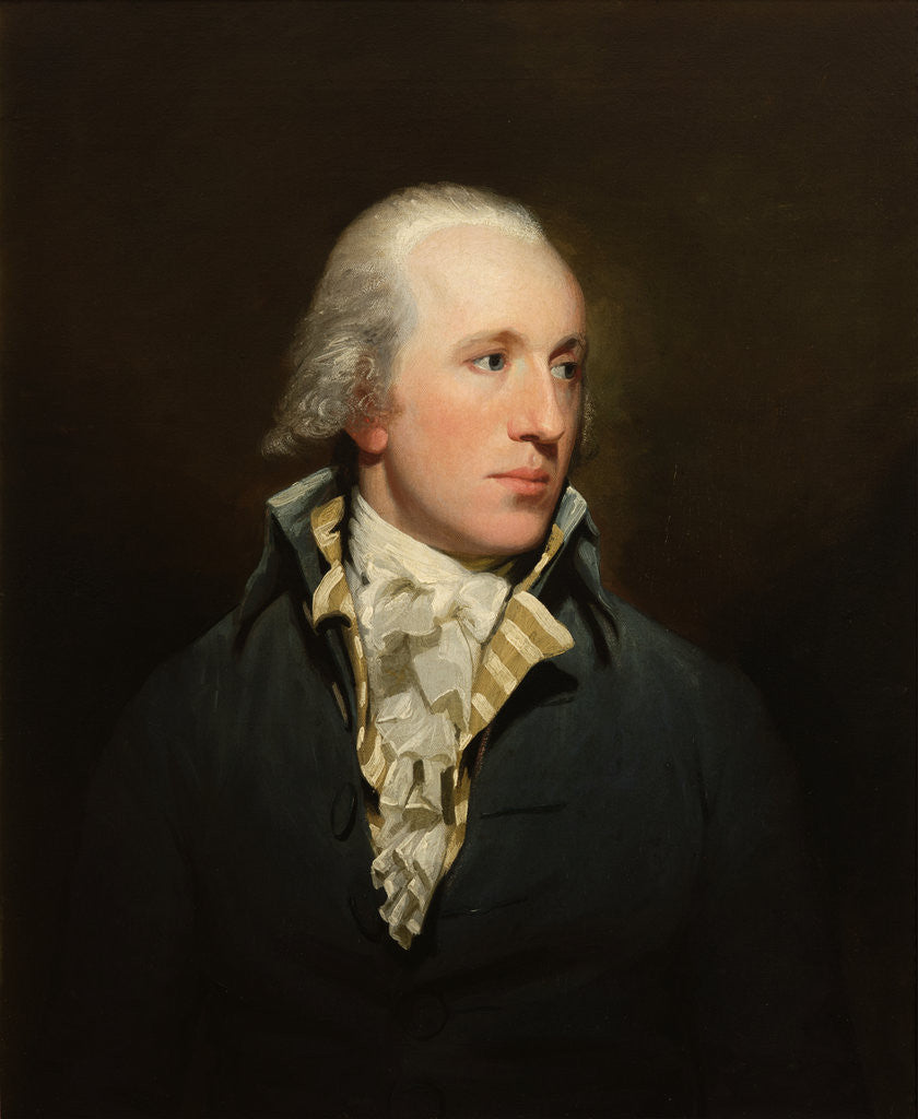 Detail of Sir William Forbes, (1755-1816, succeeded in 1773), 5th Baronet of Craigievar, 1788 by Sir Henry Raeburn