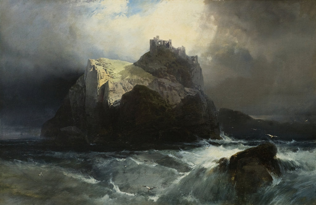 Detail of Wolf's Crags by Henry Bright