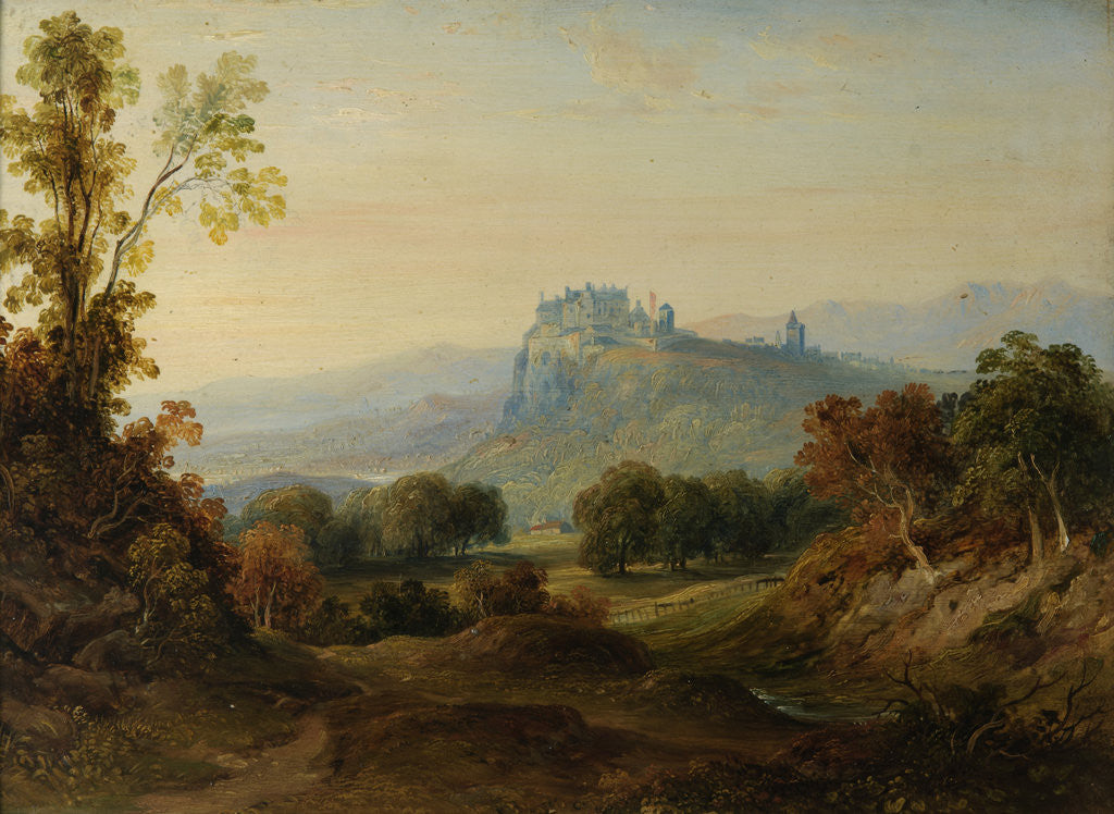 Detail of Stirling Castle by Alexander Nasmyth
