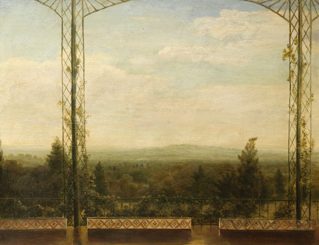 Detail of View from St Leonard's Park 1843 by George Haddo