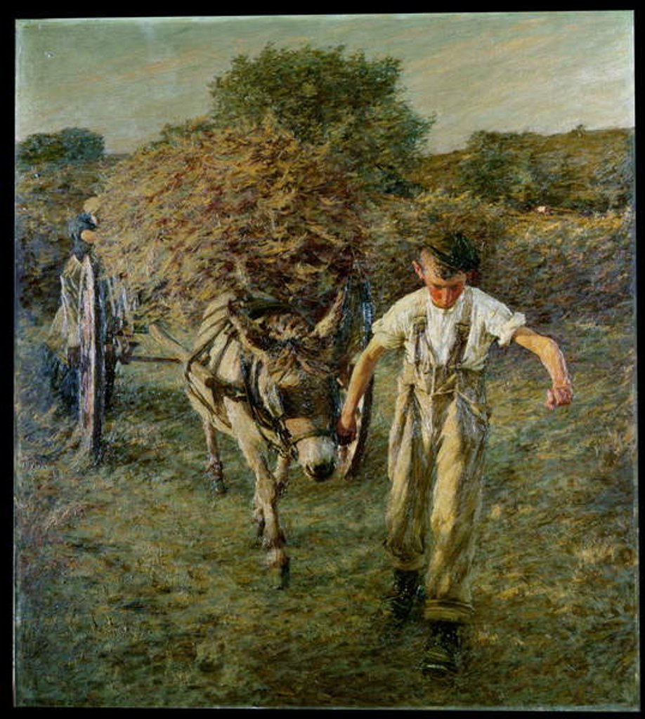 Detail of The Haywain, c.1889 by Henry Herbert La Thangue