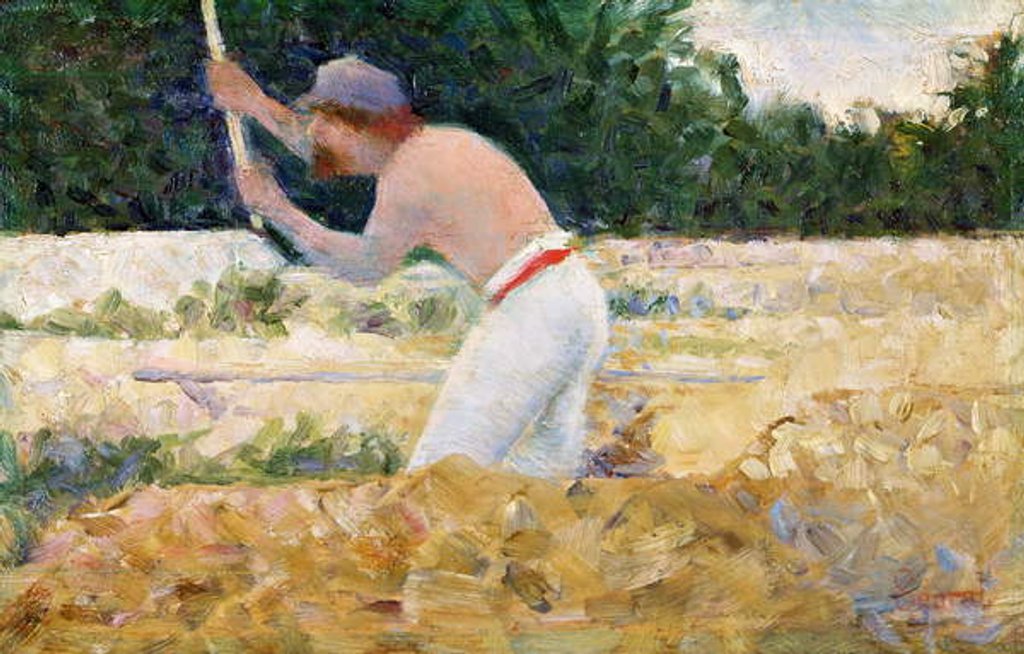 Detail of The Stone Breaker, c.1882 by Georges Pierre Seurat