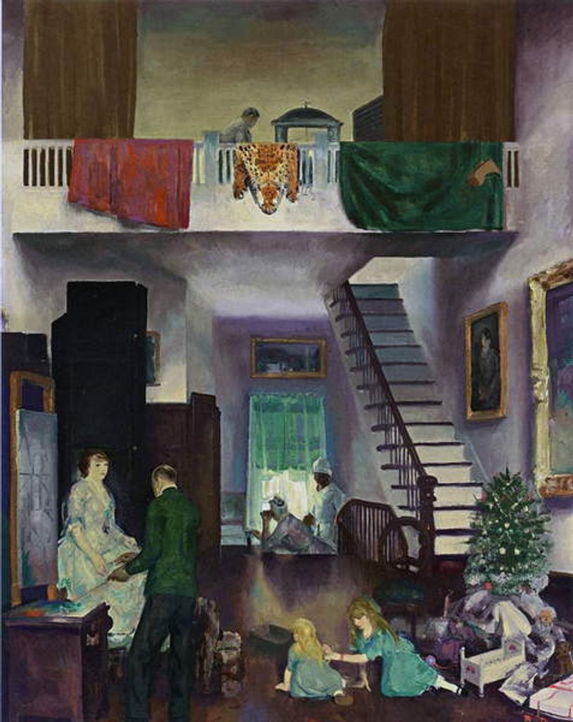 Detail of The Studio, 1919 by George Wesley Bellows