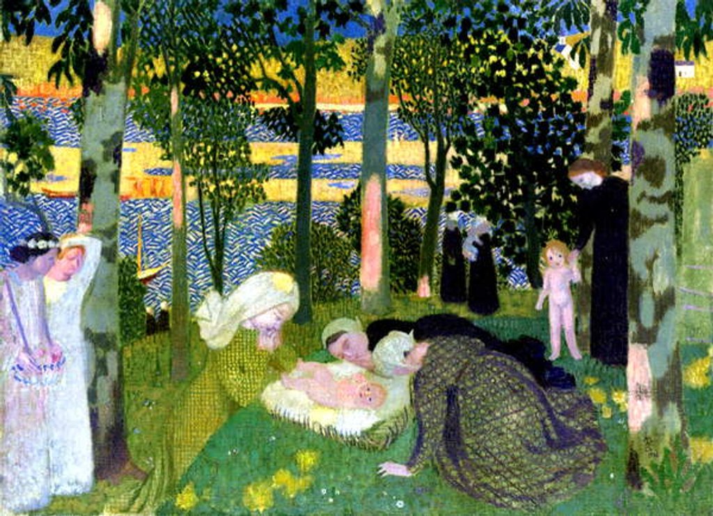 Detail of The New Born, 1900 by Maurice Denis