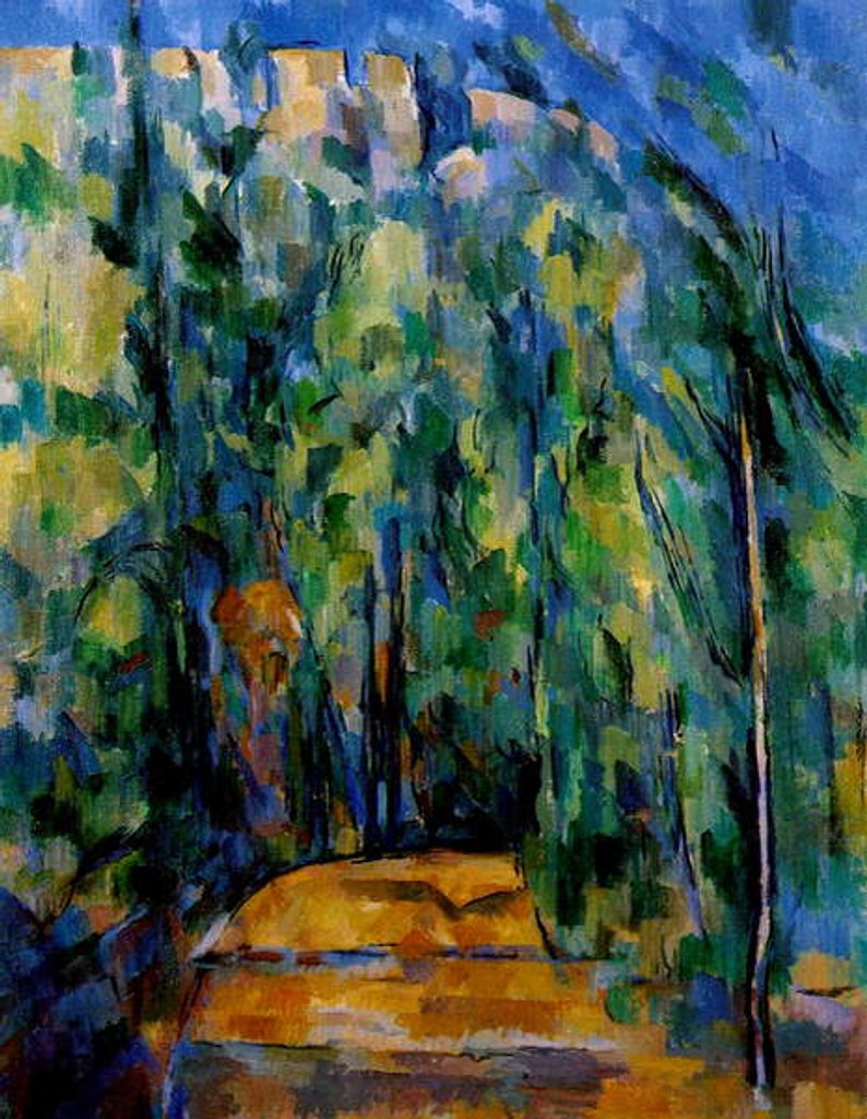 Detail of Path in the Forest, 1902-06 by Paul Cezanne
