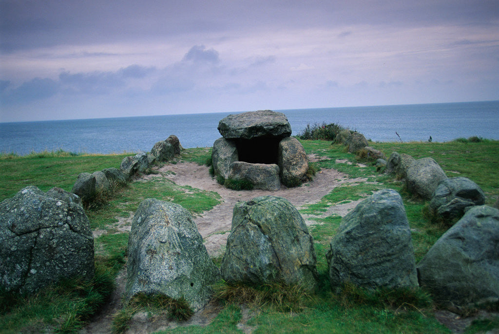 Detail of Stone Age Grave on German Island by Anonymous