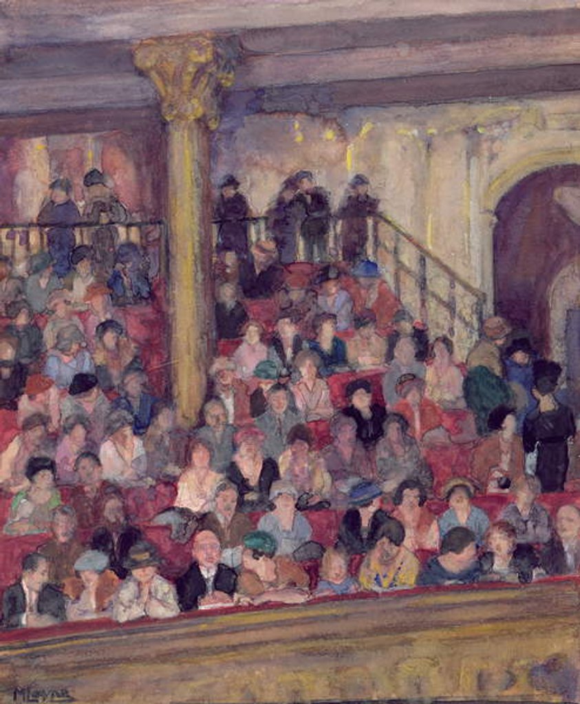 Detail of The Upper Circle by Mabel F. Layng