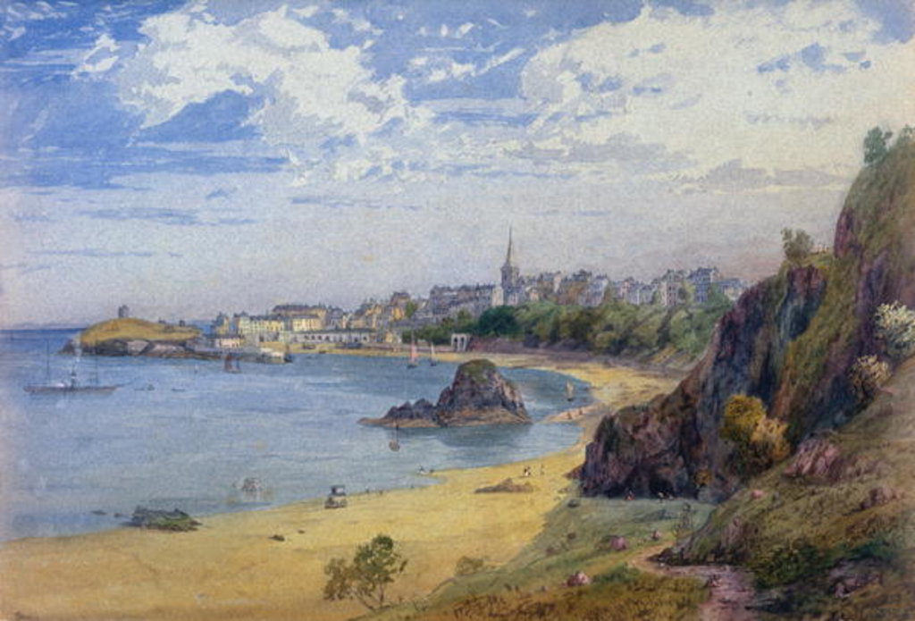 Detail of Tenby by James Baker Pyne