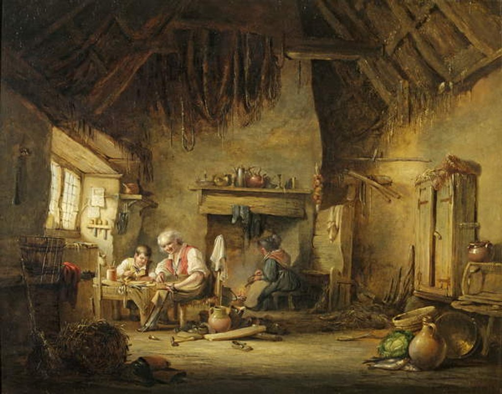 Detail of The Cobbler, 1831 by Nicholas Condy