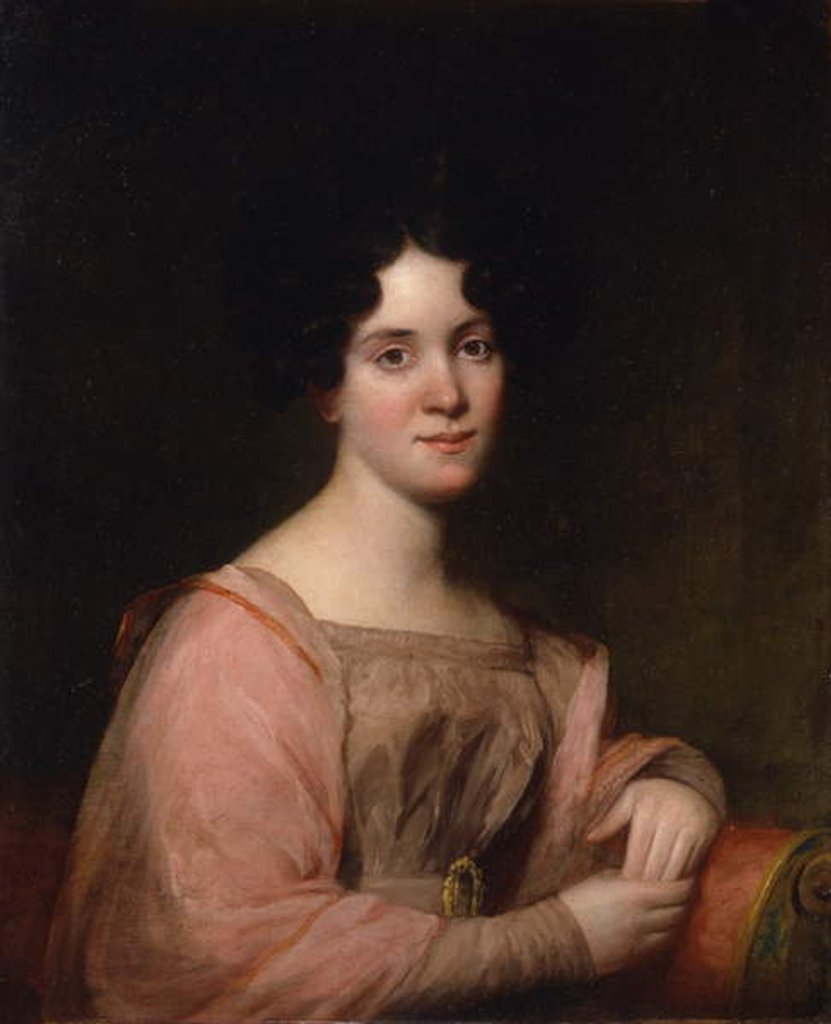 Detail of Catherine Reed, 1831 by James Frothingham