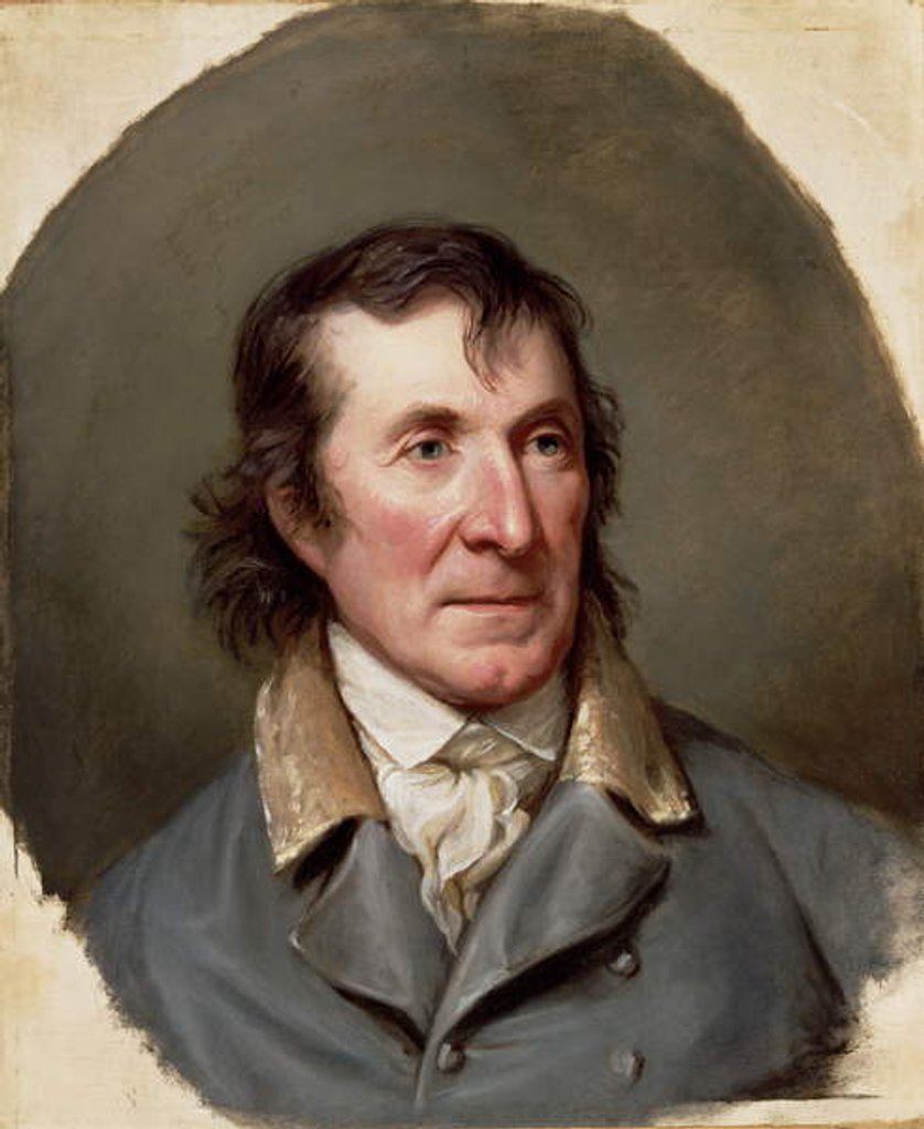 Detail of Gilbert Stuart, 1805 by Charles W. & Peale Rembrandt Peale