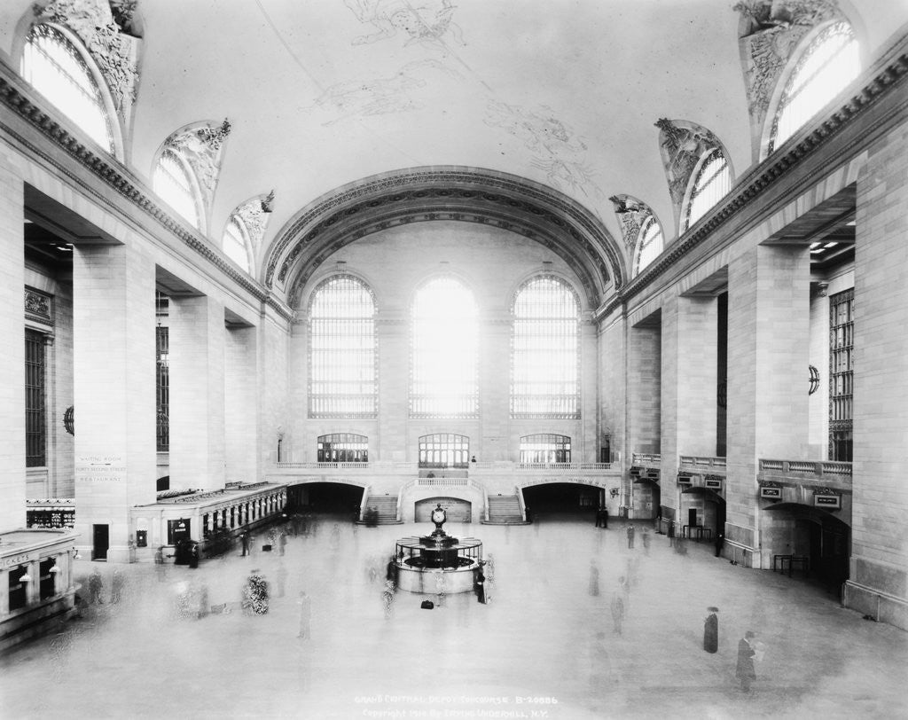 Detail of Grand Central Depot Concourse by Anonymous