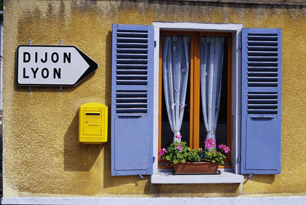 Detail of Mailbox by Open Window by Anonymous