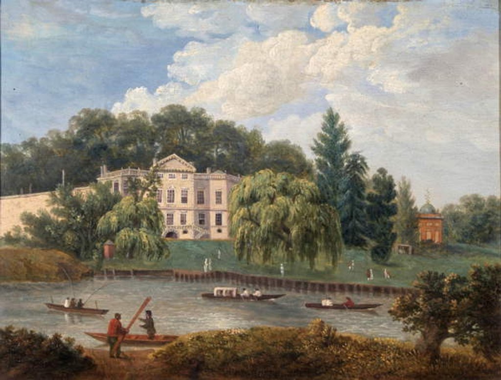 Detail of Alexander Pope's House and Earl Ferrer's House, Twickenham, Middlesex by English School