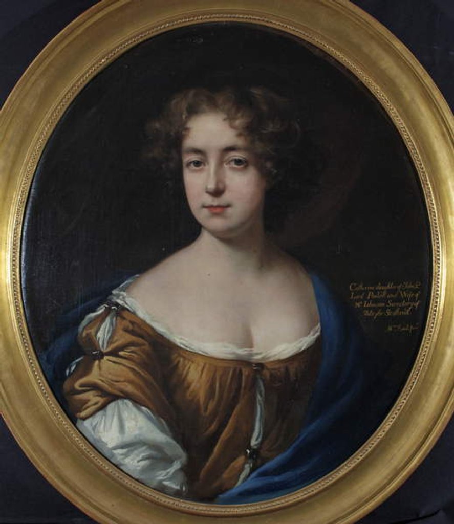 Detail of Catherine Johnston by Mary Beale