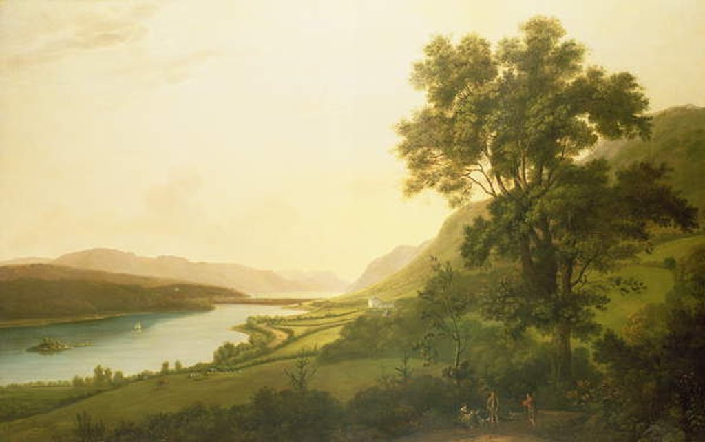 Detail of View of Loch Ness by Alexander Nasmyth