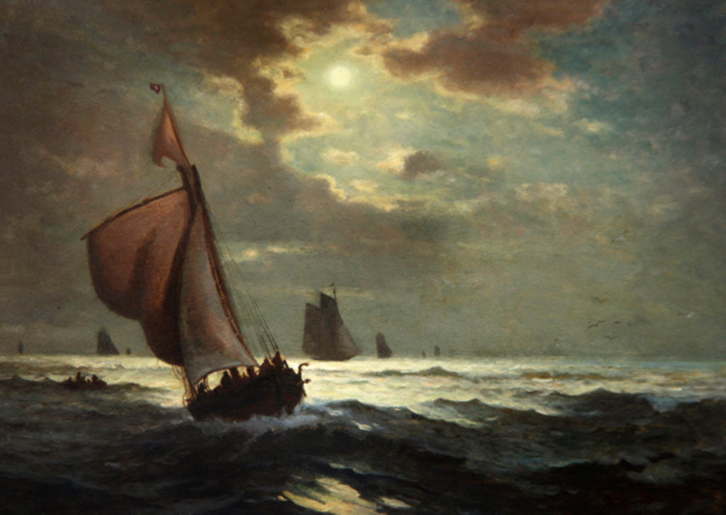 Detail of Untitled by Edward Moran