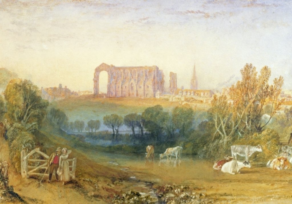 Detail of Malmesbury Abbey, 1826 by Joseph Mallord William Turner