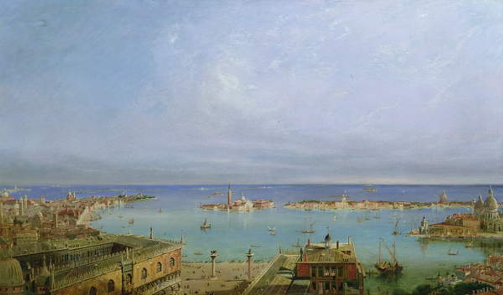 Detail of View of Venice from the Campanile by James Holland