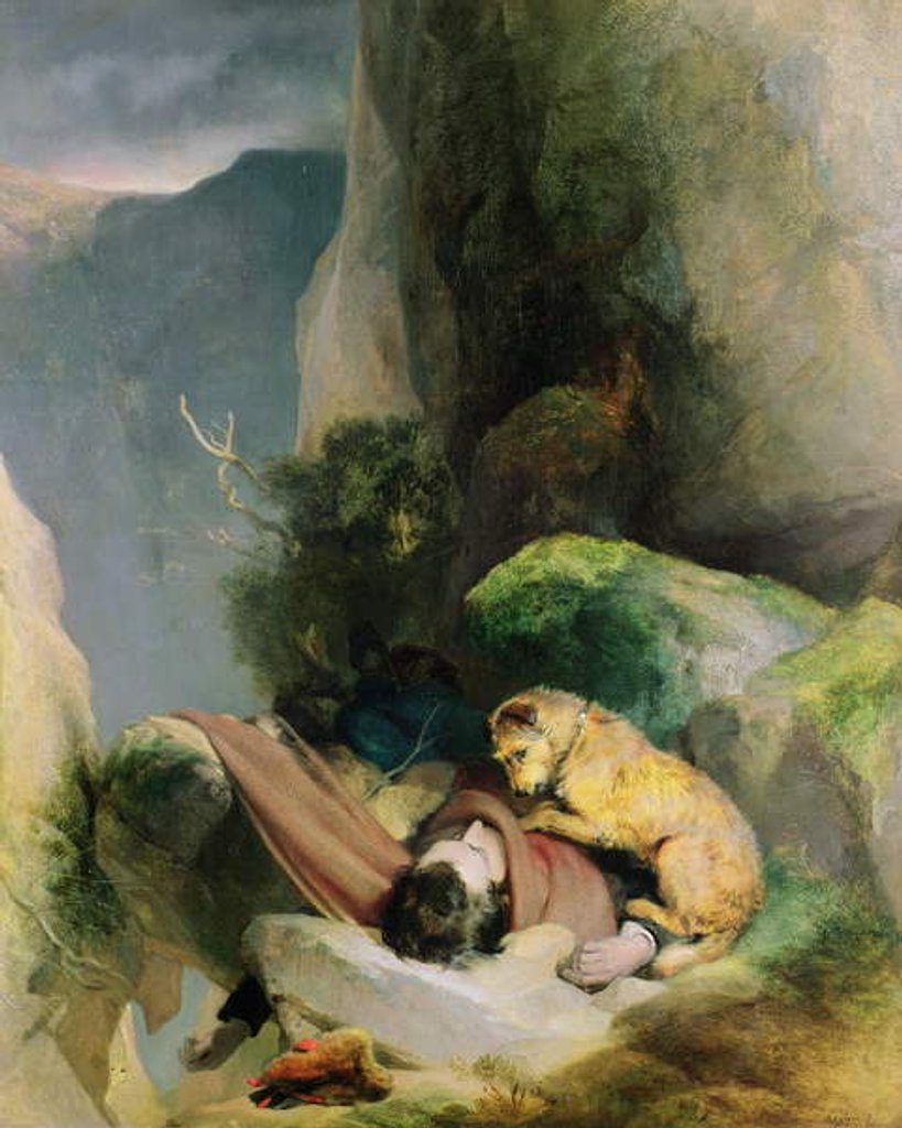 Detail of Attachment, 1829 by Edwin Landseer